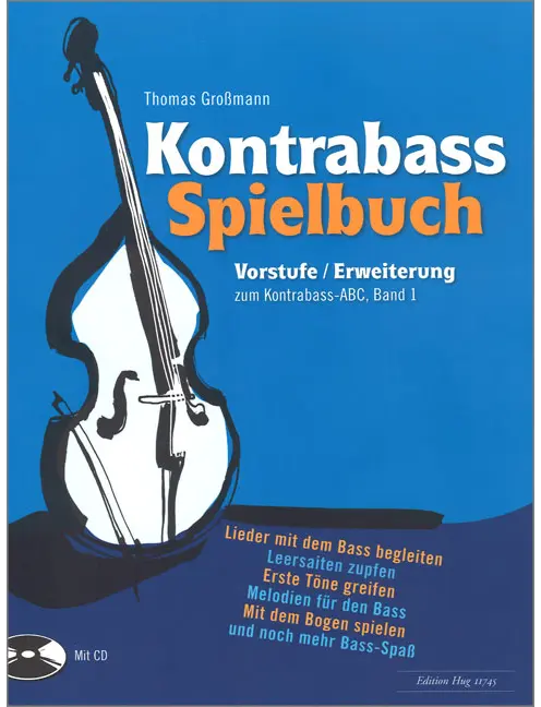 Kontrabass Spielbuch Vorstufe